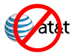 Logo Prohibido AT&T